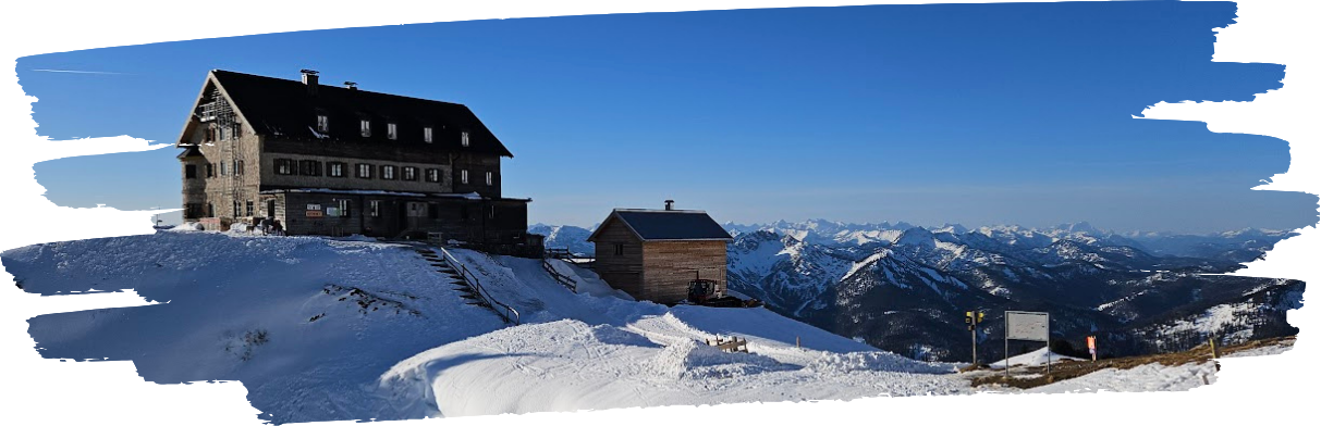 Rotwandhaus in the Alps